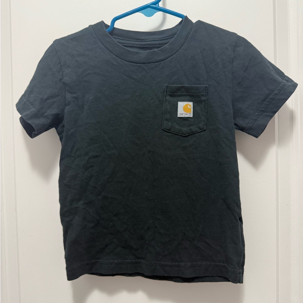 Carhartt Kids Tee with Pocket - Black